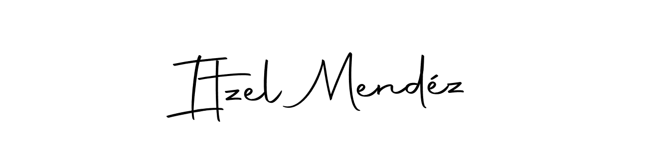 Use a signature maker to create a handwritten signature online. With this signature software, you can design (Autography-DOLnW) your own signature for name Itzel Mendéz. Itzel Mendéz signature style 10 images and pictures png