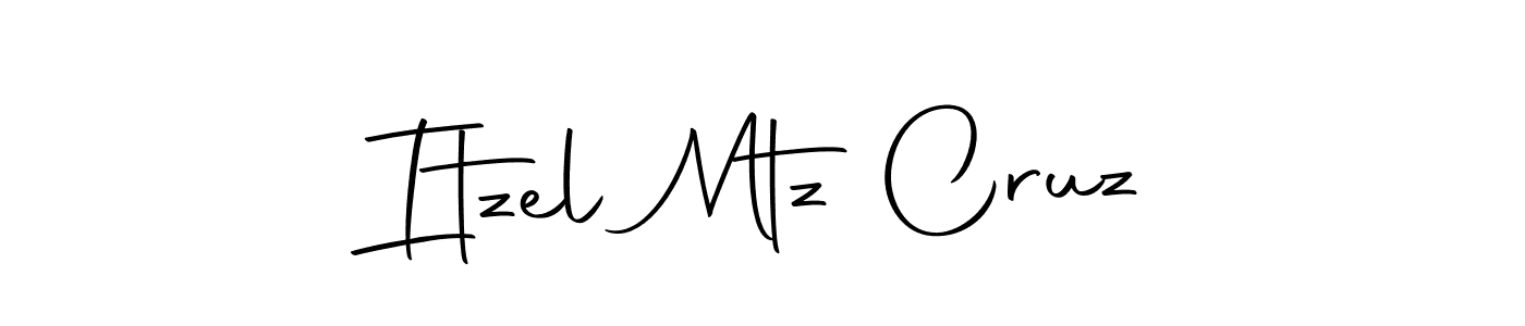 Design your own signature with our free online signature maker. With this signature software, you can create a handwritten (Autography-DOLnW) signature for name Itzel Mtz Cruz. Itzel Mtz Cruz signature style 10 images and pictures png