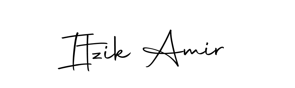 Here are the top 10 professional signature styles for the name Itzik Amir. These are the best autograph styles you can use for your name. Itzik Amir signature style 10 images and pictures png