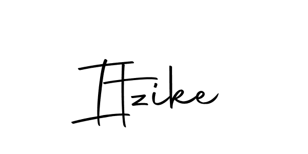 Design your own signature with our free online signature maker. With this signature software, you can create a handwritten (Autography-DOLnW) signature for name Itzike. Itzike signature style 10 images and pictures png
