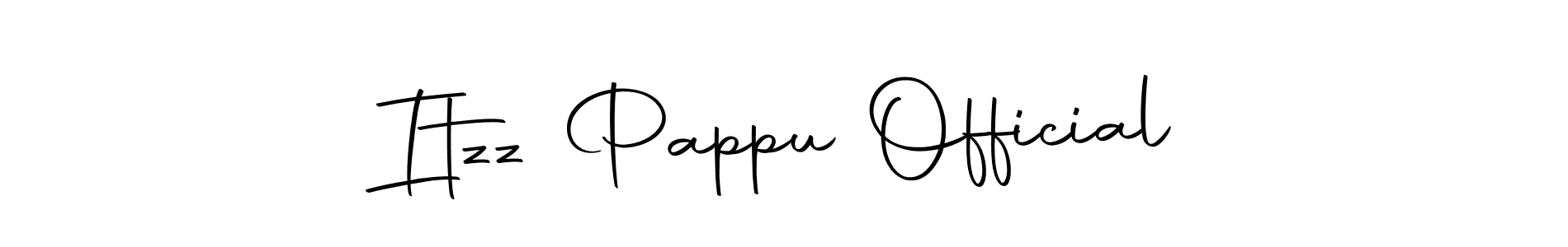 Make a beautiful signature design for name Itzz Pappu Official. Use this online signature maker to create a handwritten signature for free. Itzz Pappu Official signature style 10 images and pictures png