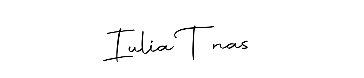 It looks lik you need a new signature style for name Iulia TĂnasĂ. Design unique handwritten (Autography-DOLnW) signature with our free signature maker in just a few clicks. Iulia TĂnasĂ signature style 10 images and pictures png