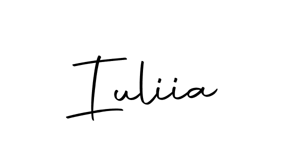 Make a beautiful signature design for name Iuliia. Use this online signature maker to create a handwritten signature for free. Iuliia signature style 10 images and pictures png