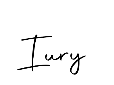 The best way (Autography-DOLnW) to make a short signature is to pick only two or three words in your name. The name Iury include a total of six letters. For converting this name. Iury signature style 10 images and pictures png