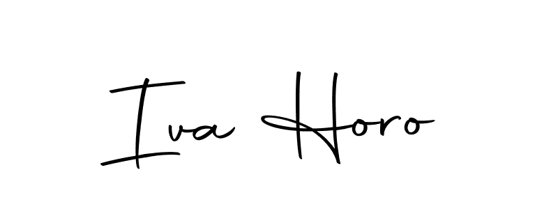 Here are the top 10 professional signature styles for the name Iva Horo. These are the best autograph styles you can use for your name. Iva Horo signature style 10 images and pictures png
