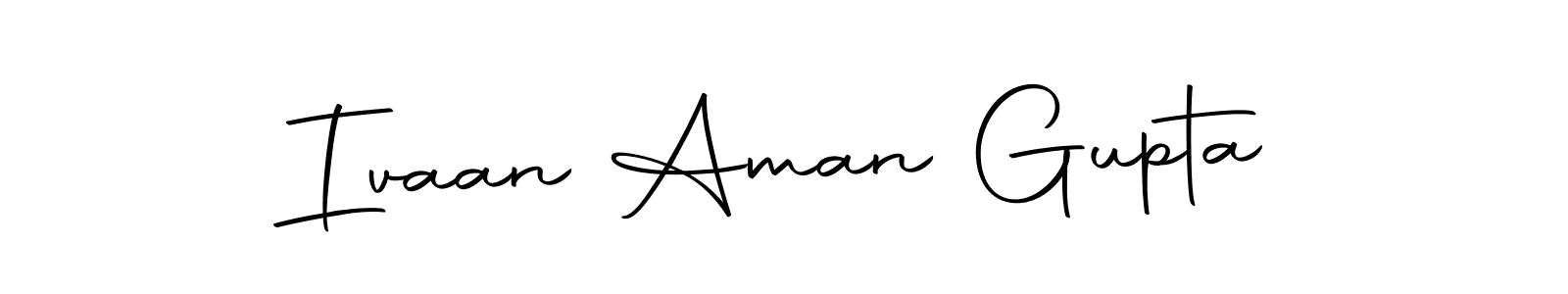 You can use this online signature creator to create a handwritten signature for the name Ivaan Aman Gupta. This is the best online autograph maker. Ivaan Aman Gupta signature style 10 images and pictures png