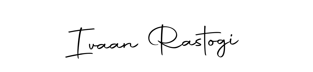 The best way (Autography-DOLnW) to make a short signature is to pick only two or three words in your name. The name Ivaan Rastogi include a total of six letters. For converting this name. Ivaan Rastogi signature style 10 images and pictures png
