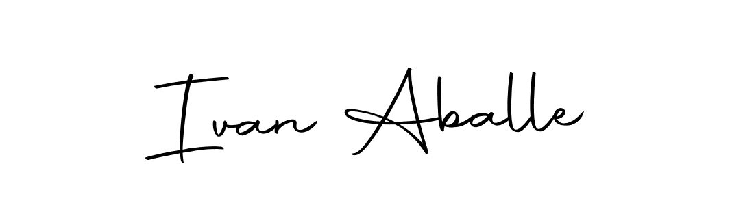 Autography-DOLnW is a professional signature style that is perfect for those who want to add a touch of class to their signature. It is also a great choice for those who want to make their signature more unique. Get Ivan Aballe name to fancy signature for free. Ivan Aballe signature style 10 images and pictures png