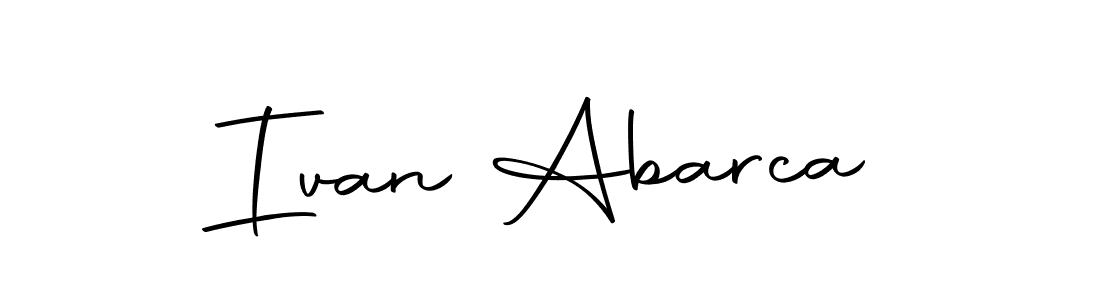 How to make Ivan Abarca signature? Autography-DOLnW is a professional autograph style. Create handwritten signature for Ivan Abarca name. Ivan Abarca signature style 10 images and pictures png