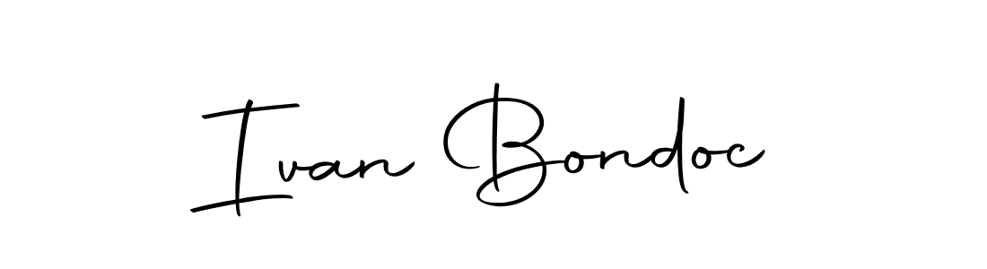 Make a short Ivan Bondoc signature style. Manage your documents anywhere anytime using Autography-DOLnW. Create and add eSignatures, submit forms, share and send files easily. Ivan Bondoc signature style 10 images and pictures png