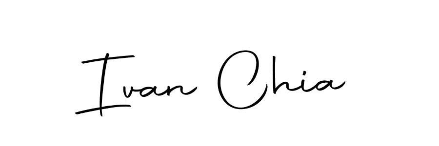 Autography-DOLnW is a professional signature style that is perfect for those who want to add a touch of class to their signature. It is also a great choice for those who want to make their signature more unique. Get Ivan Chia name to fancy signature for free. Ivan Chia signature style 10 images and pictures png