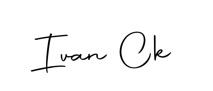 Make a short Ivan Ck signature style. Manage your documents anywhere anytime using Autography-DOLnW. Create and add eSignatures, submit forms, share and send files easily. Ivan Ck signature style 10 images and pictures png