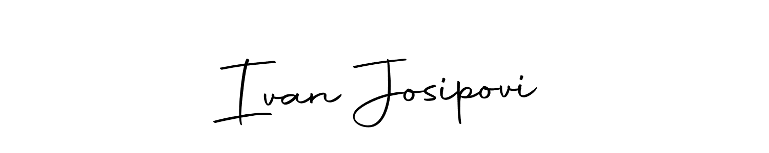 Once you've used our free online signature maker to create your best signature Autography-DOLnW style, it's time to enjoy all of the benefits that Ivan Josipović name signing documents. Ivan Josipović signature style 10 images and pictures png