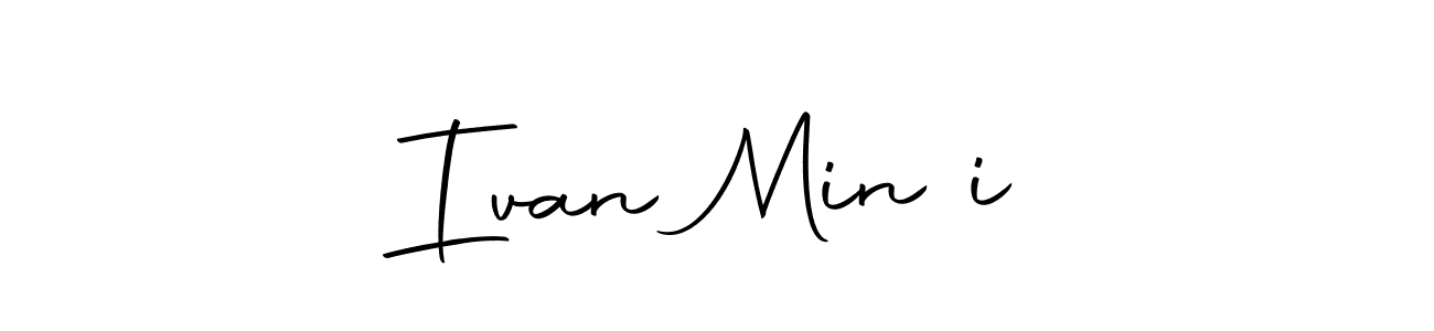 Make a beautiful signature design for name Ivan Minčić. Use this online signature maker to create a handwritten signature for free. Ivan Minčić signature style 10 images and pictures png