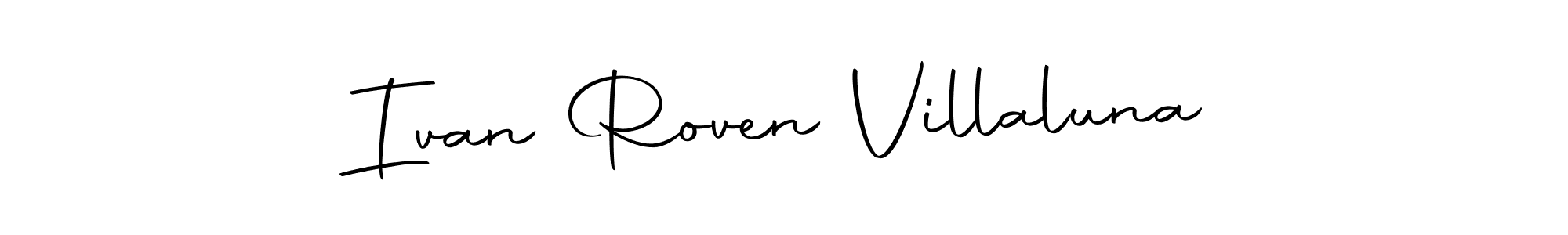 Use a signature maker to create a handwritten signature online. With this signature software, you can design (Autography-DOLnW) your own signature for name Ivan Roven Villaluna. Ivan Roven Villaluna signature style 10 images and pictures png