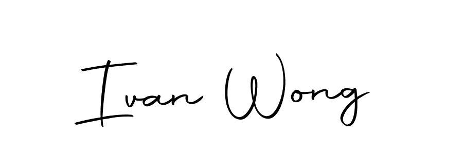 Also we have Ivan Wong name is the best signature style. Create professional handwritten signature collection using Autography-DOLnW autograph style. Ivan Wong signature style 10 images and pictures png