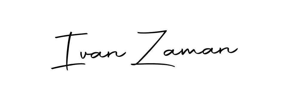 Also we have Ivan Zaman name is the best signature style. Create professional handwritten signature collection using Autography-DOLnW autograph style. Ivan Zaman signature style 10 images and pictures png