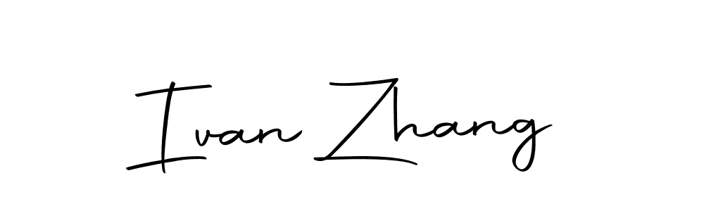 Make a beautiful signature design for name Ivan Zhang. With this signature (Autography-DOLnW) style, you can create a handwritten signature for free. Ivan Zhang signature style 10 images and pictures png