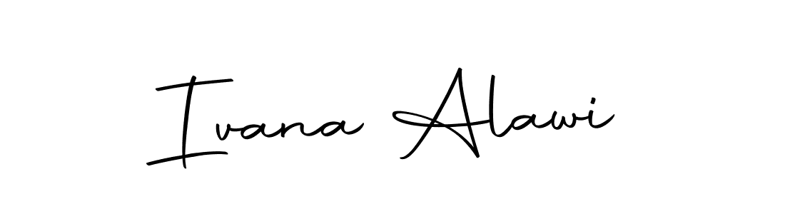 Make a short Ivana Alawi signature style. Manage your documents anywhere anytime using Autography-DOLnW. Create and add eSignatures, submit forms, share and send files easily. Ivana Alawi signature style 10 images and pictures png
