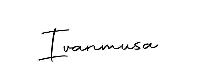 You can use this online signature creator to create a handwritten signature for the name Ivanmusa. This is the best online autograph maker. Ivanmusa signature style 10 images and pictures png