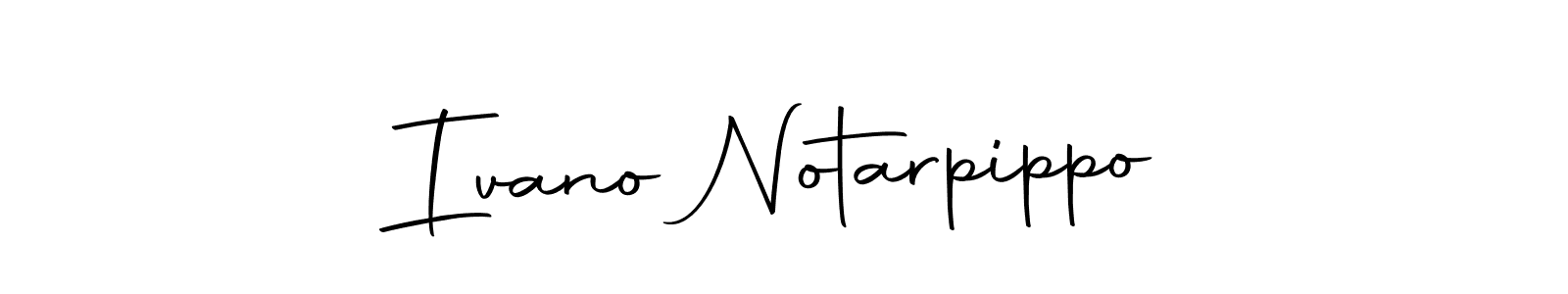 It looks lik you need a new signature style for name Ivano Notarpippo. Design unique handwritten (Autography-DOLnW) signature with our free signature maker in just a few clicks. Ivano Notarpippo signature style 10 images and pictures png
