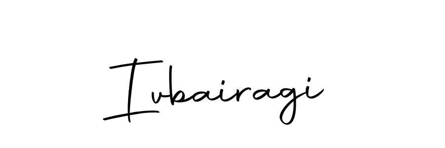 Use a signature maker to create a handwritten signature online. With this signature software, you can design (Autography-DOLnW) your own signature for name Ivbairagi. Ivbairagi signature style 10 images and pictures png