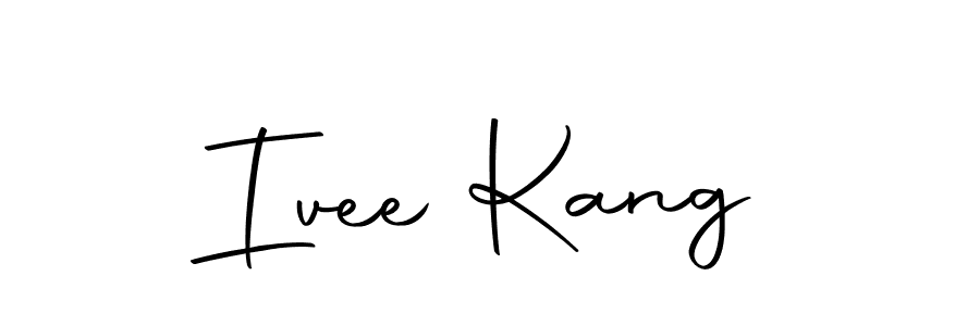 Make a short Ivee Kang signature style. Manage your documents anywhere anytime using Autography-DOLnW. Create and add eSignatures, submit forms, share and send files easily. Ivee Kang signature style 10 images and pictures png
