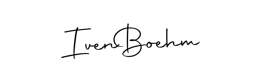 Also You can easily find your signature by using the search form. We will create Iven  Boehm name handwritten signature images for you free of cost using Autography-DOLnW sign style. Iven  Boehm signature style 10 images and pictures png
