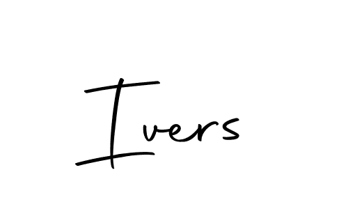 Ivers stylish signature style. Best Handwritten Sign (Autography-DOLnW) for my name. Handwritten Signature Collection Ideas for my name Ivers. Ivers signature style 10 images and pictures png