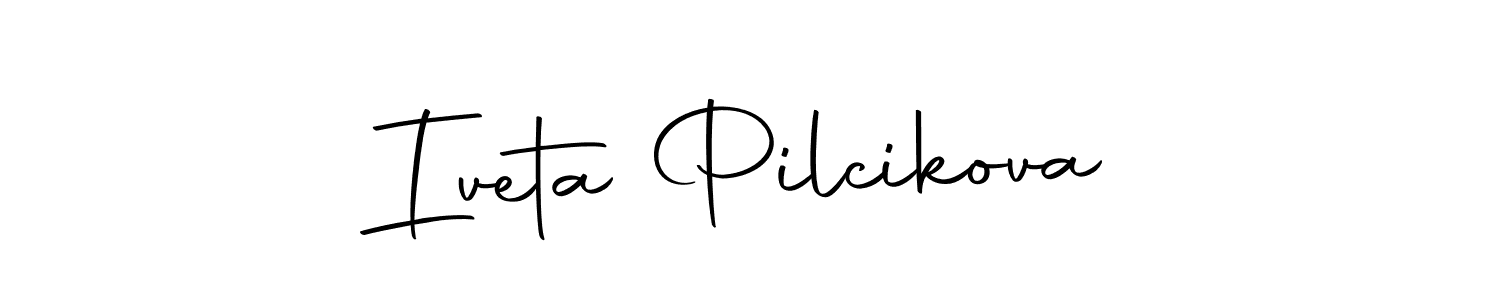 Also we have Iveta Pilcikova name is the best signature style. Create professional handwritten signature collection using Autography-DOLnW autograph style. Iveta Pilcikova signature style 10 images and pictures png