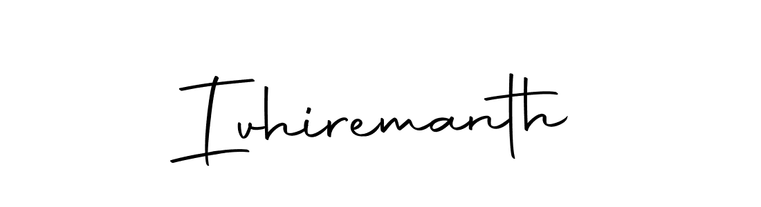 Autography-DOLnW is a professional signature style that is perfect for those who want to add a touch of class to their signature. It is also a great choice for those who want to make their signature more unique. Get Ivhiremanth name to fancy signature for free. Ivhiremanth signature style 10 images and pictures png
