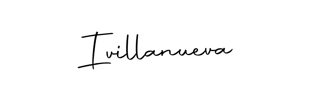 Use a signature maker to create a handwritten signature online. With this signature software, you can design (Autography-DOLnW) your own signature for name Ivillanueva. Ivillanueva signature style 10 images and pictures png