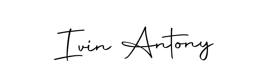 Once you've used our free online signature maker to create your best signature Autography-DOLnW style, it's time to enjoy all of the benefits that Ivin Antony name signing documents. Ivin Antony signature style 10 images and pictures png