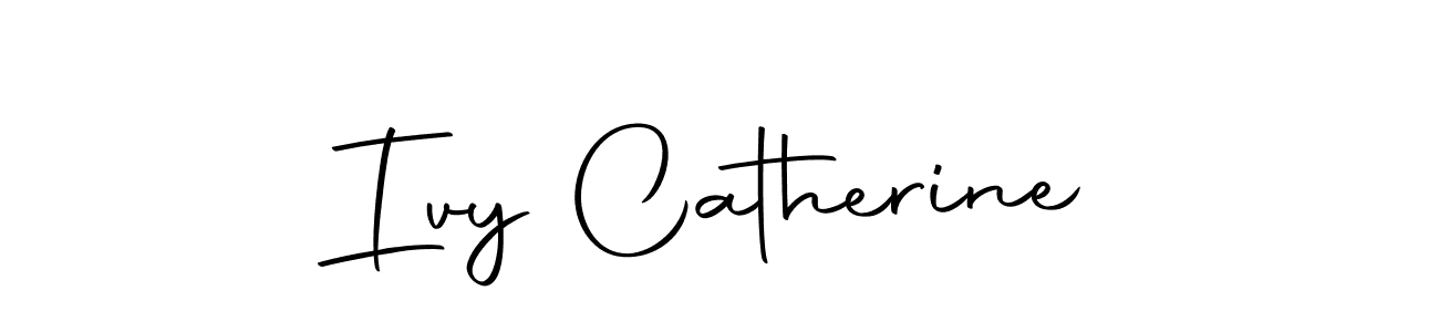 Best and Professional Signature Style for Ivy Catherine. Autography-DOLnW Best Signature Style Collection. Ivy Catherine signature style 10 images and pictures png