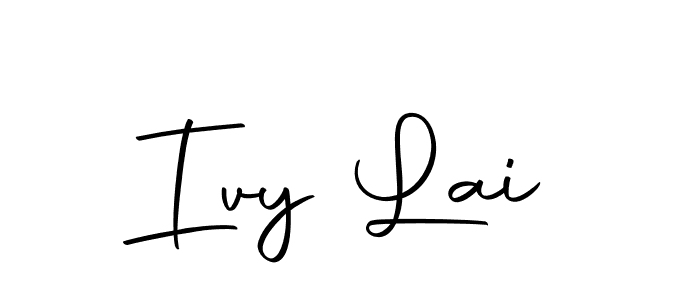 Also You can easily find your signature by using the search form. We will create Ivy Lai name handwritten signature images for you free of cost using Autography-DOLnW sign style. Ivy Lai signature style 10 images and pictures png