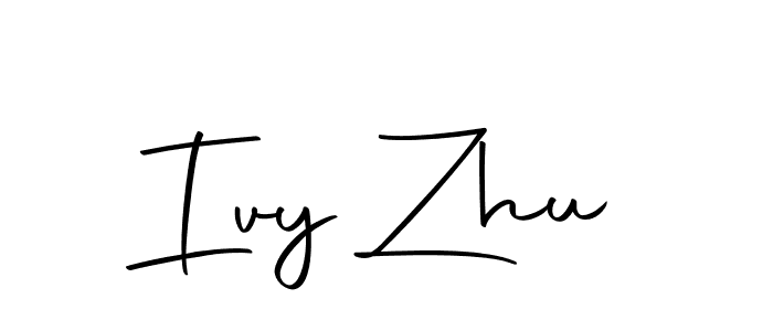 Also we have Ivy Zhu name is the best signature style. Create professional handwritten signature collection using Autography-DOLnW autograph style. Ivy Zhu signature style 10 images and pictures png