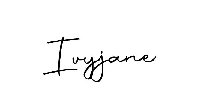 Also we have Ivyjane name is the best signature style. Create professional handwritten signature collection using Autography-DOLnW autograph style. Ivyjane signature style 10 images and pictures png
