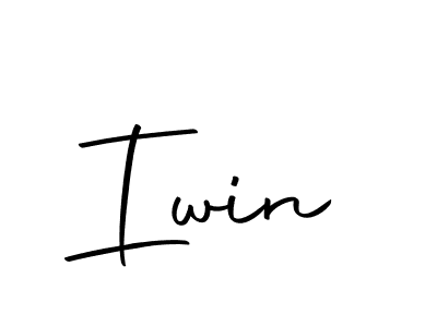 Create a beautiful signature design for name Iwin. With this signature (Autography-DOLnW) fonts, you can make a handwritten signature for free. Iwin signature style 10 images and pictures png