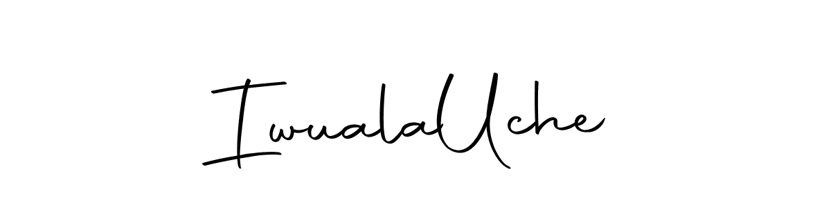 Use a signature maker to create a handwritten signature online. With this signature software, you can design (Autography-DOLnW) your own signature for name Iwuala  Uche. Iwuala  Uche signature style 10 images and pictures png