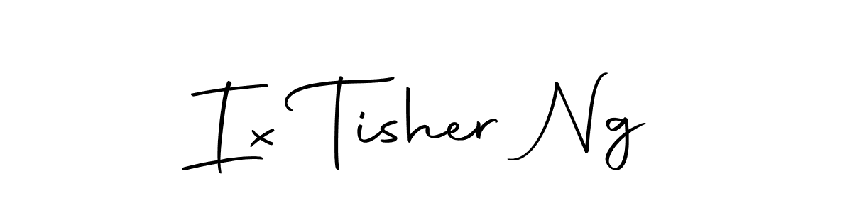 if you are searching for the best signature style for your name Ix Tisher Ng. so please give up your signature search. here we have designed multiple signature styles  using Autography-DOLnW. Ix Tisher Ng signature style 10 images and pictures png