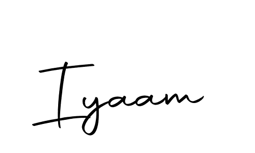 Create a beautiful signature design for name Iyaam. With this signature (Autography-DOLnW) fonts, you can make a handwritten signature for free. Iyaam signature style 10 images and pictures png