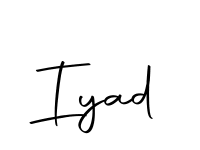 You should practise on your own different ways (Autography-DOLnW) to write your name (Iyad) in signature. don't let someone else do it for you. Iyad signature style 10 images and pictures png