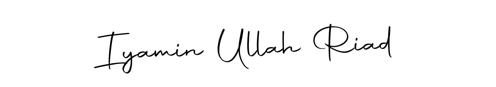 Also You can easily find your signature by using the search form. We will create Iyamin Ullah Riad name handwritten signature images for you free of cost using Autography-DOLnW sign style. Iyamin Ullah Riad signature style 10 images and pictures png