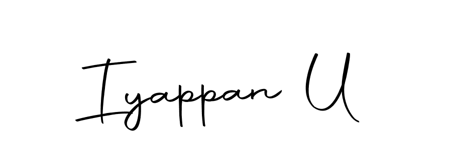 Autography-DOLnW is a professional signature style that is perfect for those who want to add a touch of class to their signature. It is also a great choice for those who want to make their signature more unique. Get Iyappan U name to fancy signature for free. Iyappan U signature style 10 images and pictures png