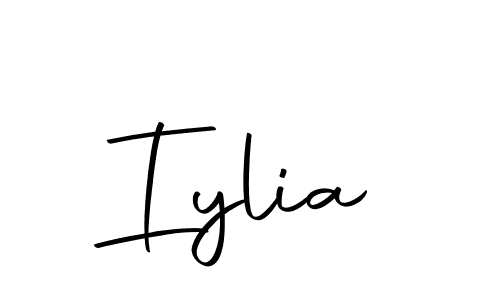 Similarly Autography-DOLnW is the best handwritten signature design. Signature creator online .You can use it as an online autograph creator for name Iylia. Iylia signature style 10 images and pictures png