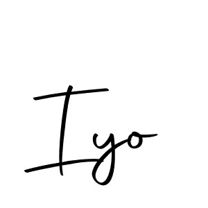 Design your own signature with our free online signature maker. With this signature software, you can create a handwritten (Autography-DOLnW) signature for name Iyo. Iyo signature style 10 images and pictures png