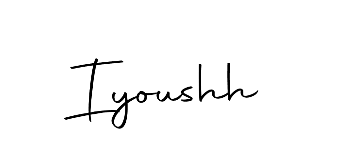 Here are the top 10 professional signature styles for the name Iyoushh. These are the best autograph styles you can use for your name. Iyoushh signature style 10 images and pictures png