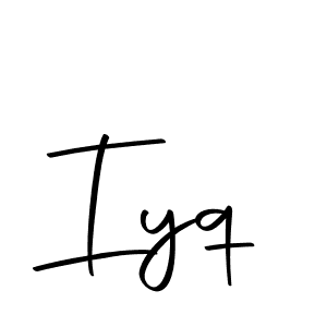 How to make Iyq name signature. Use Autography-DOLnW style for creating short signs online. This is the latest handwritten sign. Iyq signature style 10 images and pictures png