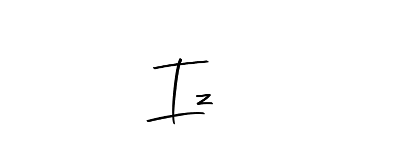 Iz❤️ stylish signature style. Best Handwritten Sign (Autography-DOLnW) for my name. Handwritten Signature Collection Ideas for my name Iz❤️. Iz❤️ signature style 10 images and pictures png