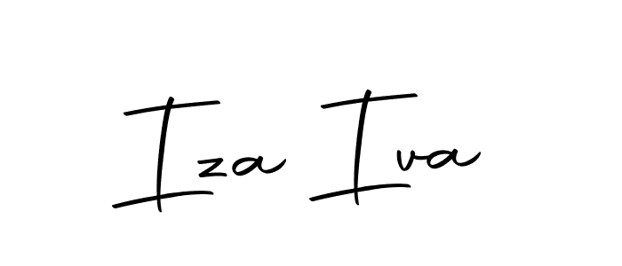 It looks lik you need a new signature style for name Iza Iva. Design unique handwritten (Autography-DOLnW) signature with our free signature maker in just a few clicks. Iza Iva signature style 10 images and pictures png